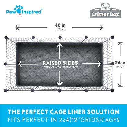 Critter Box® Reversible Cage Liner for Guinea Pigs and Other Small Animals