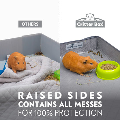 Critter Box® Reversible Cage Liner for Guinea Pigs and Other Small Animals