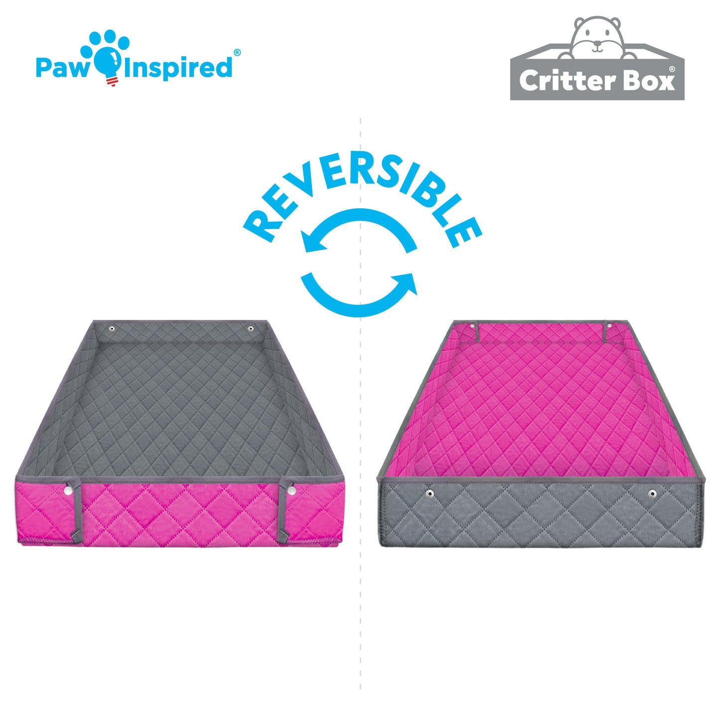 Critter Box® Reversible Cage Liner for Guinea Pigs and Other Small Animals