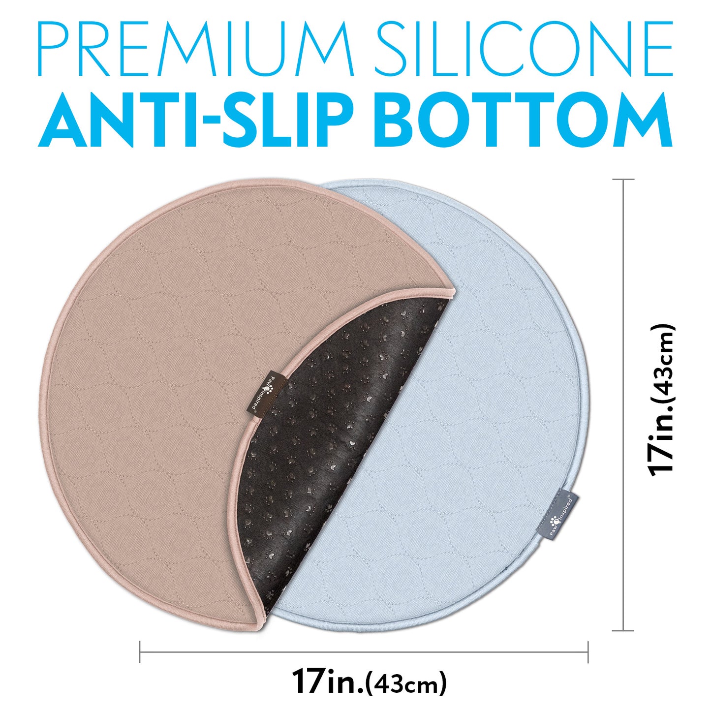 Round Washable Dog Pads
