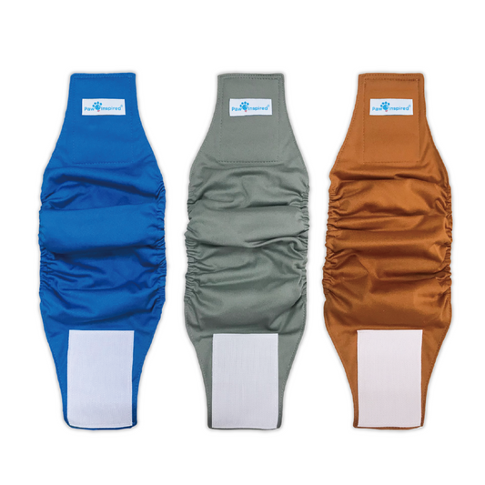 Washable Male Wraps (Belly Bands)
