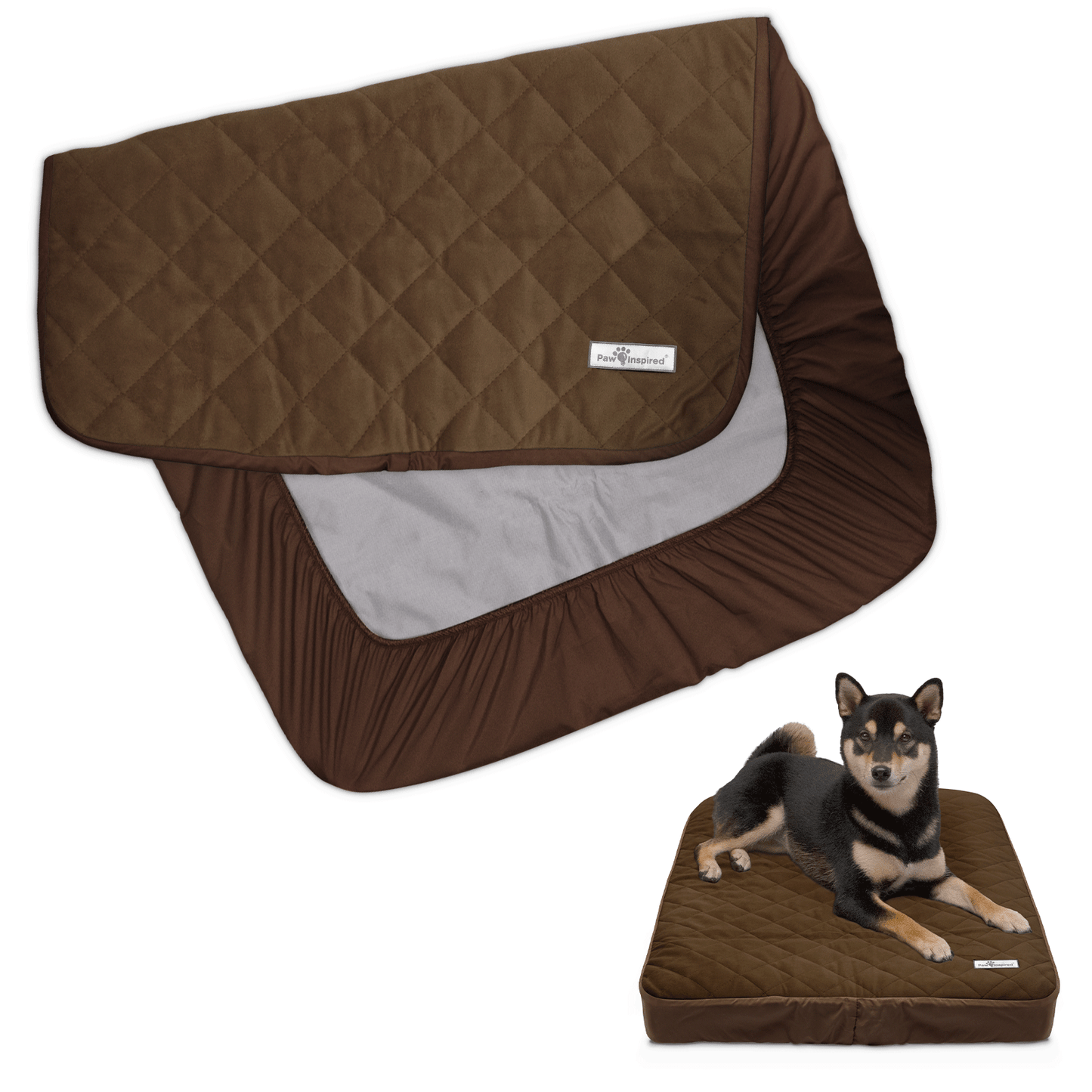 Fitted Dog Bed Protector