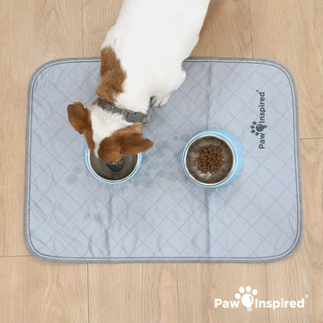 Reusable Washable Dog Pee Pad-72x72-Non-Slip Waterproof Floor Mat for  Senior Pets and Playpen-Gray 