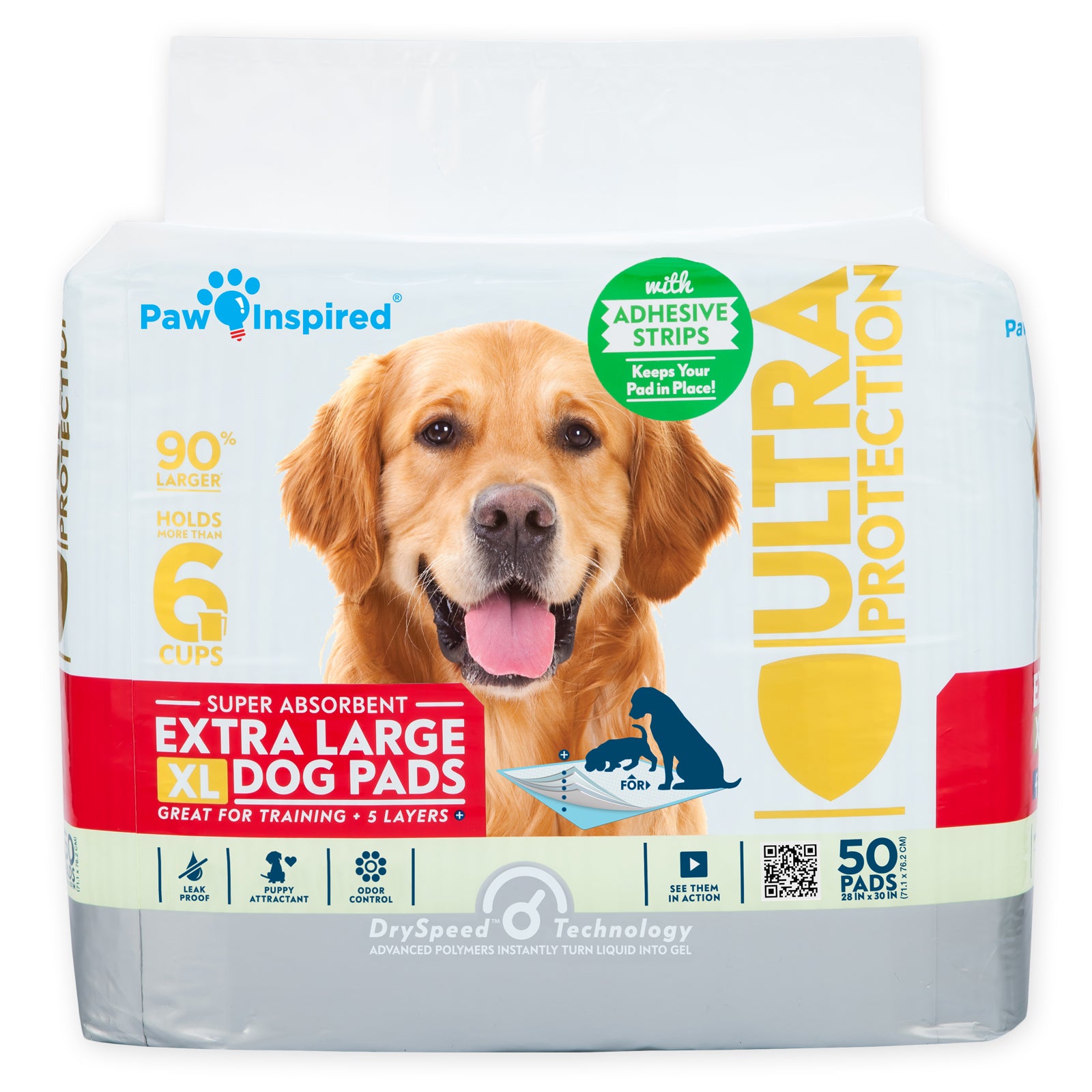 Paw Inspired® Extra Large Dog Pads