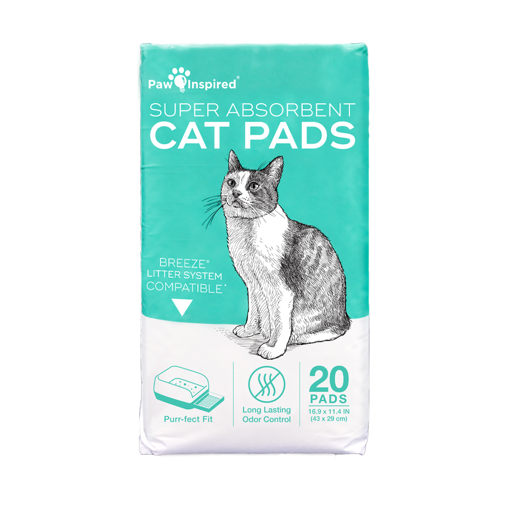 Disposable cat outlet litter pads