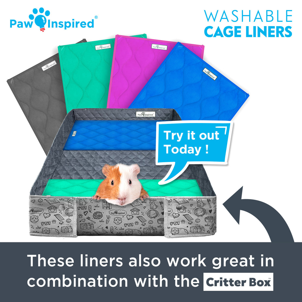 Beautiful view of Machine Washable Guinea Pig Liner